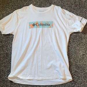Columbia white t-shirt